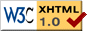 XHTML 1.0 kompatibilno